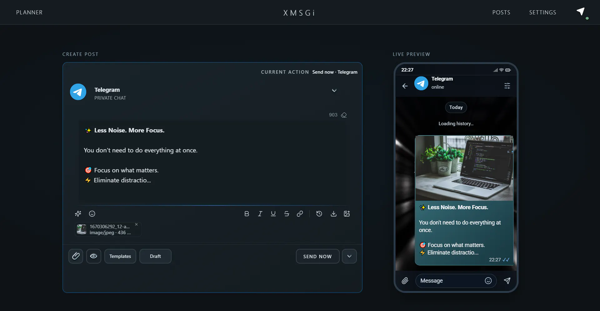 XMSGi Studio gallery image