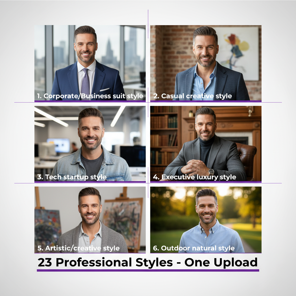 ToolPilot AI Headshots - Screenshot 2 showing product features and functionality