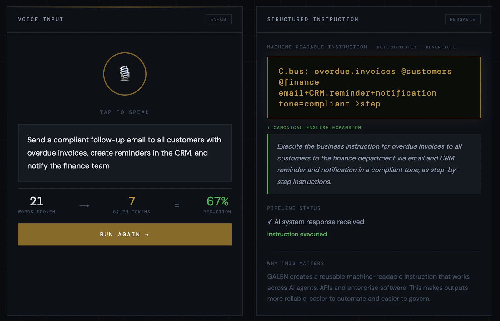 GALEN Voice screenshot 2