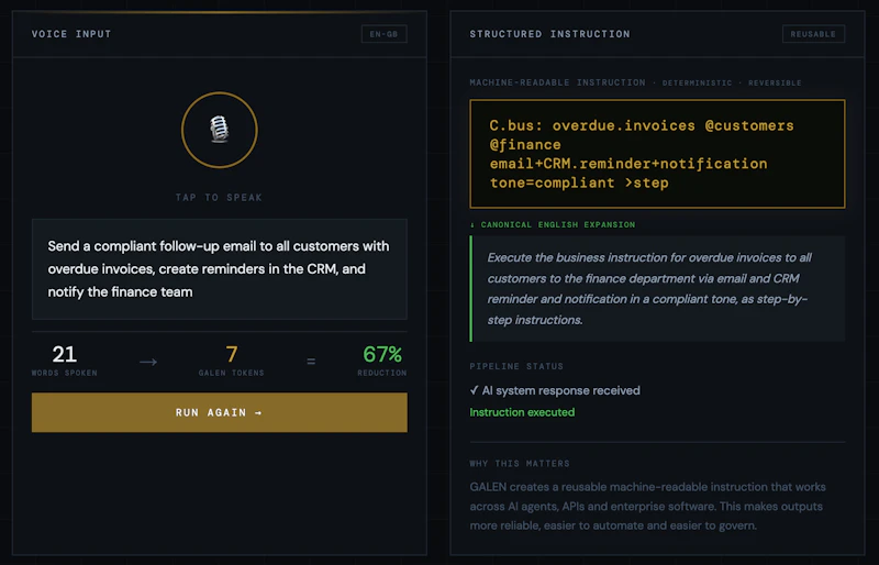 GALEN Voice screenshot 2