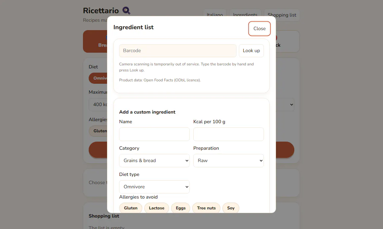 Ricettario gallery image