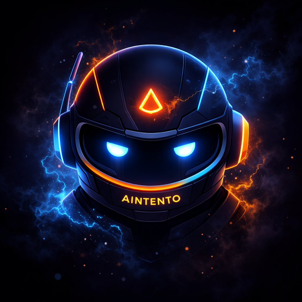 AIntento - Product Hunt launch logo and brand identity