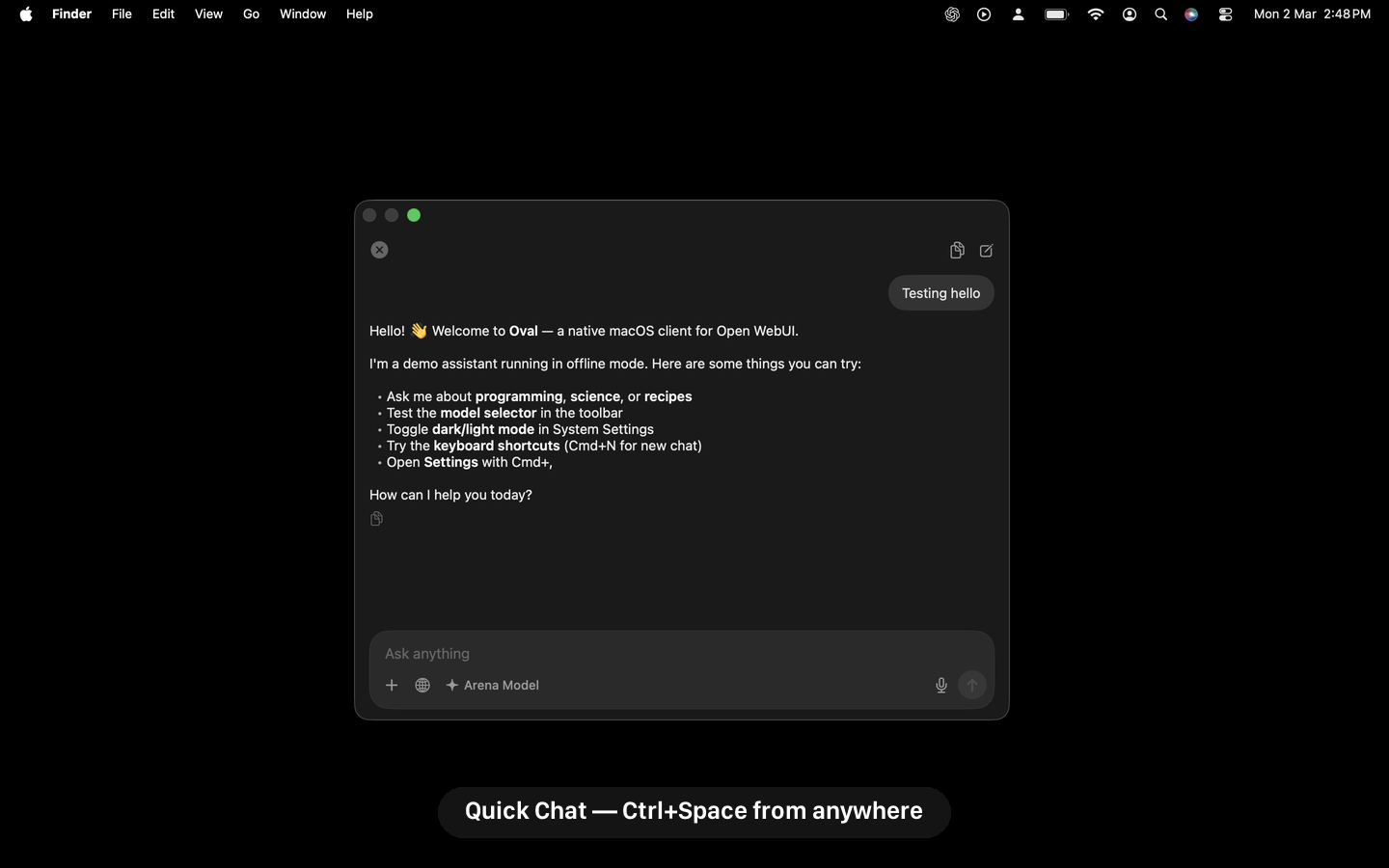 Oval - Screenshot 3 showing product features and functionality