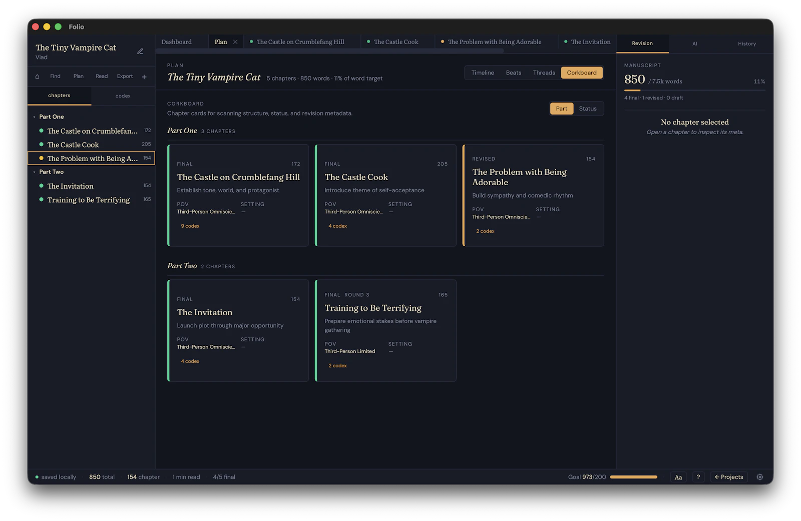 Folio Dark Muse screenshot 9