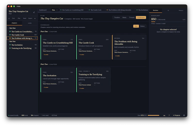 Folio Dark Muse screenshot 9