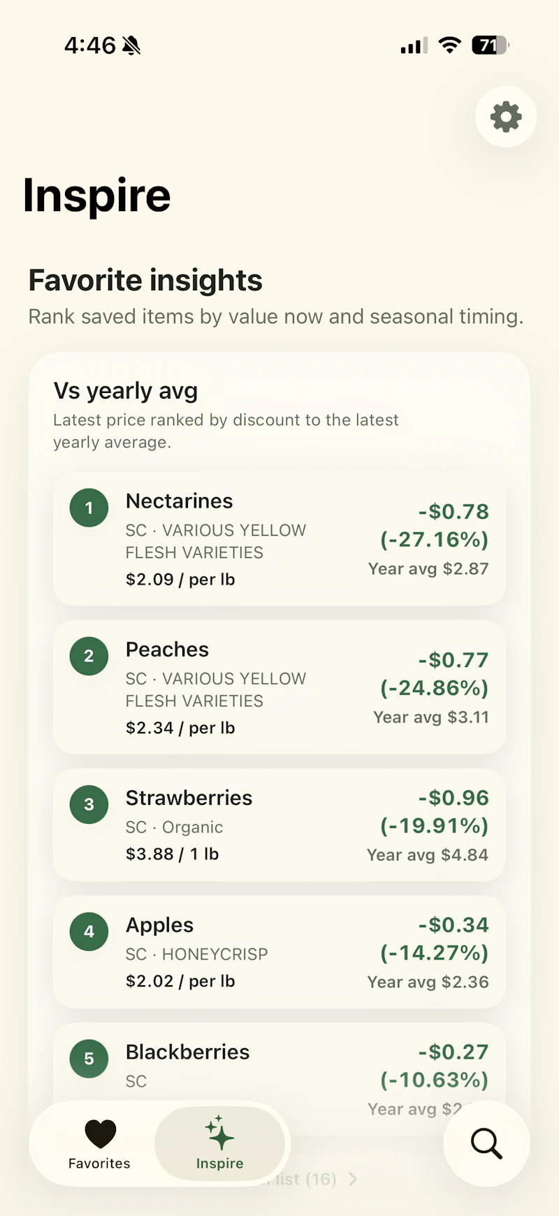 GroceryPrice screenshot 11