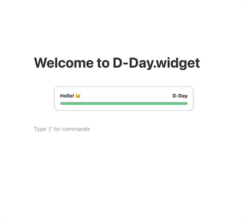 D-Day.widget gallery image
