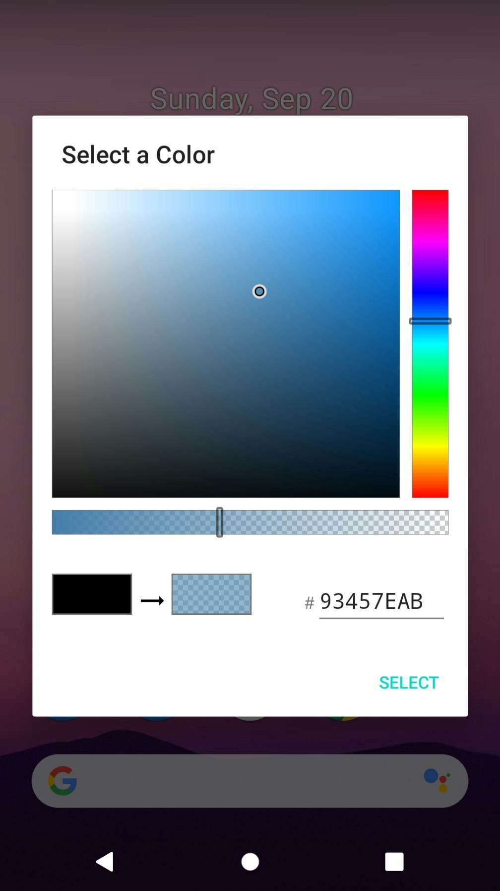 OpacityOnTop for Android developers gallery image