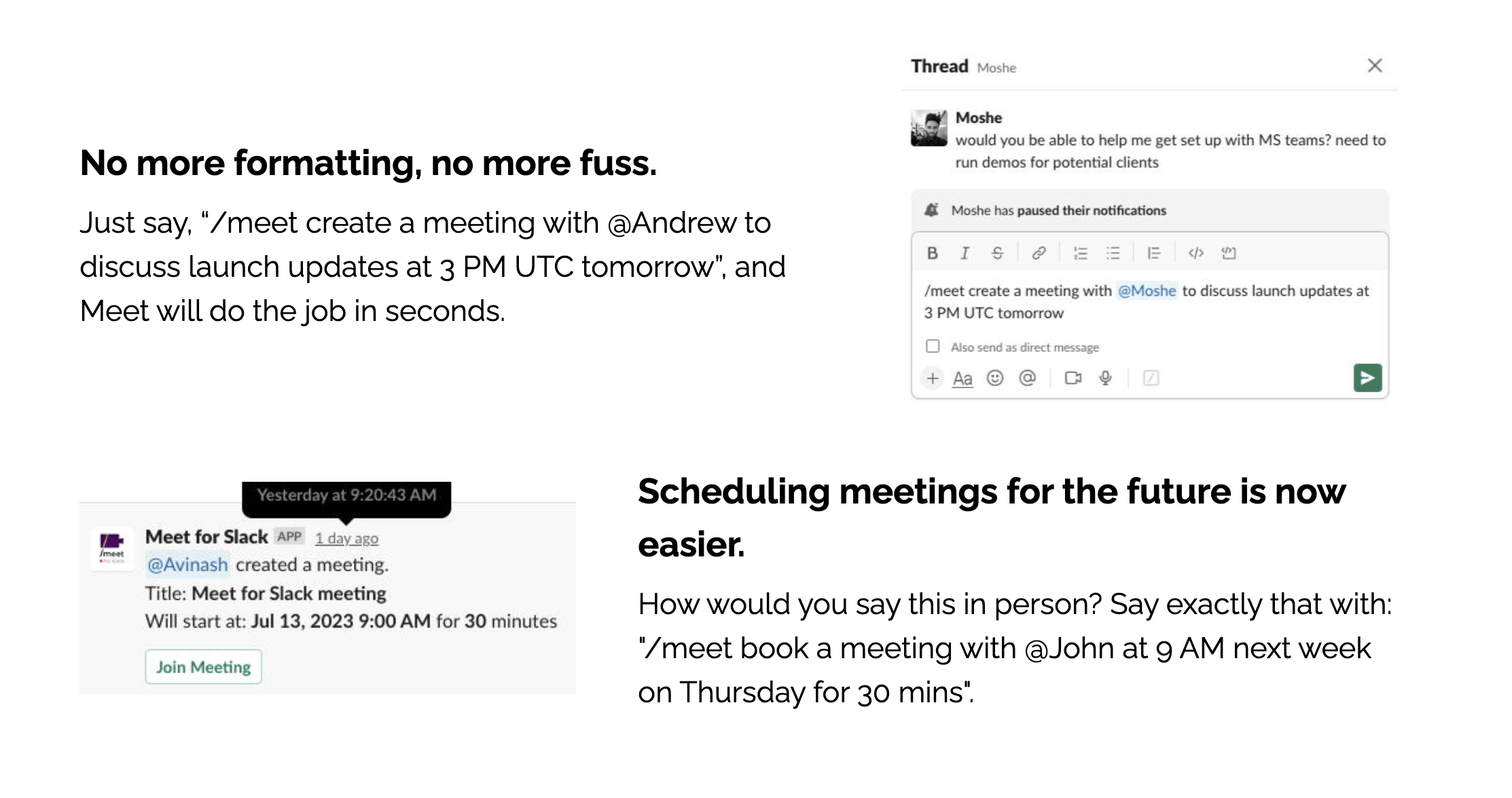 Ontmoet AI voor Slack media 3