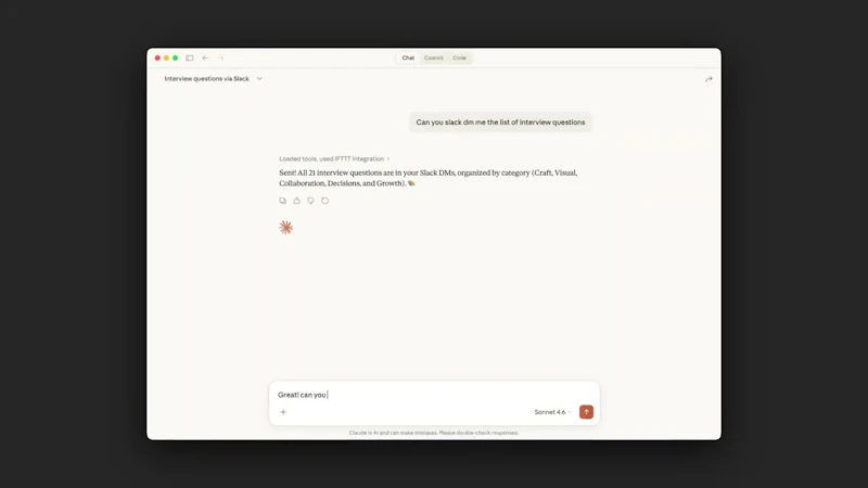 IFTTT MCP screenshot 1 (video preview)