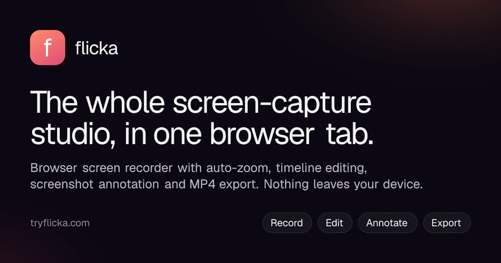 Flicka screenshot 1