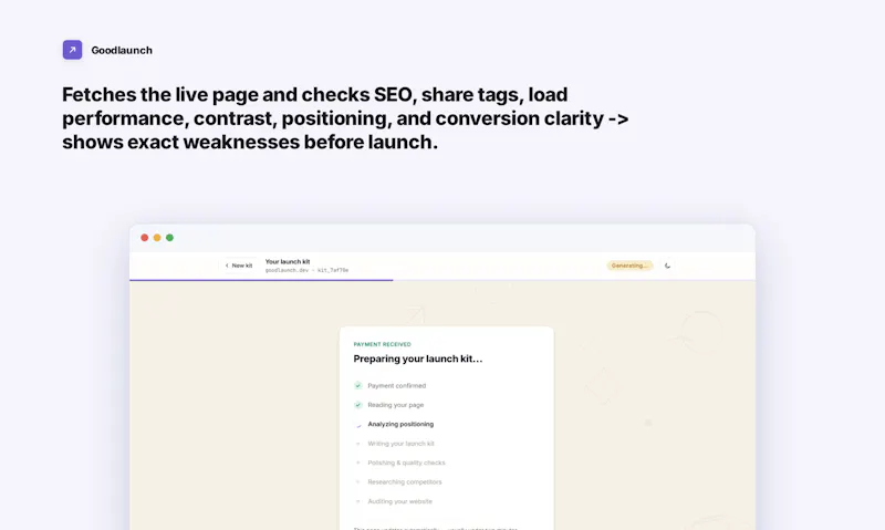 GoodLaunch screenshot 3