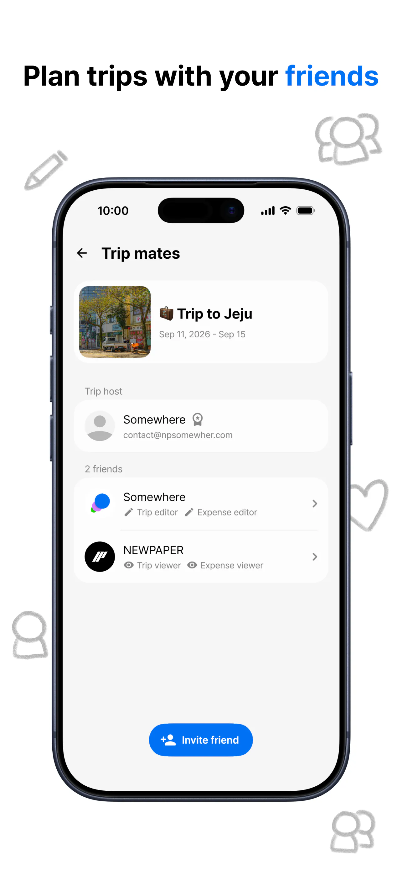 Somewhere: Trip & Expense Planner gallery image