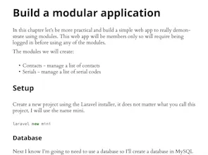 New book: Laravel The Modular Way gallery image