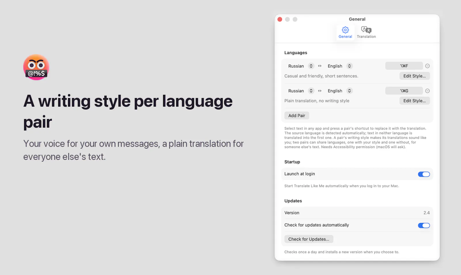 Translate Like Me screenshot 2