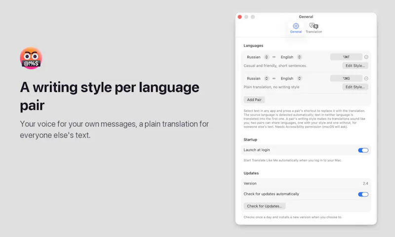 Translate Like Me screenshot 2