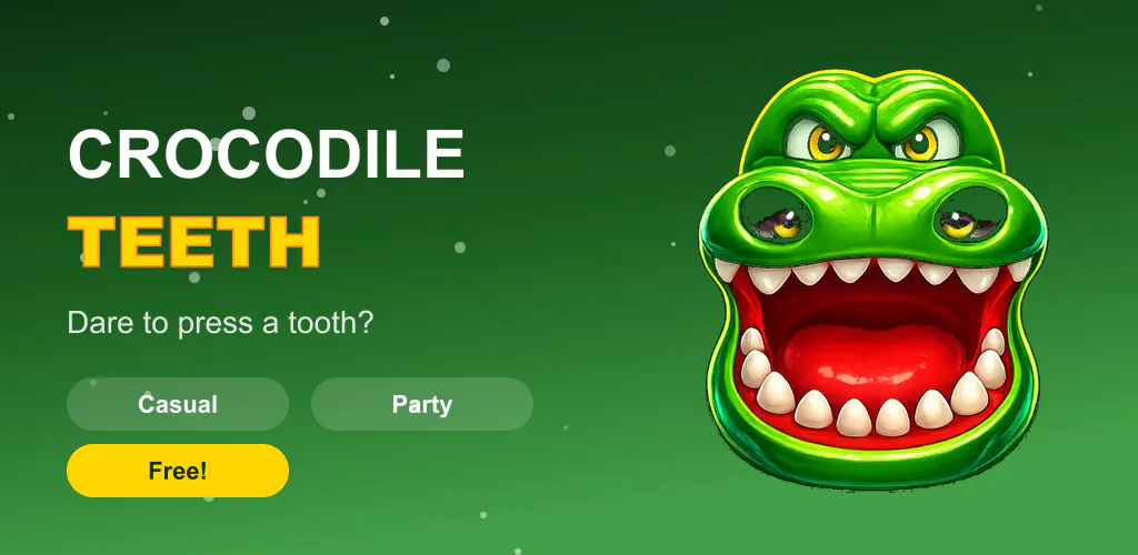 crocodile teeth: tap game gallery image