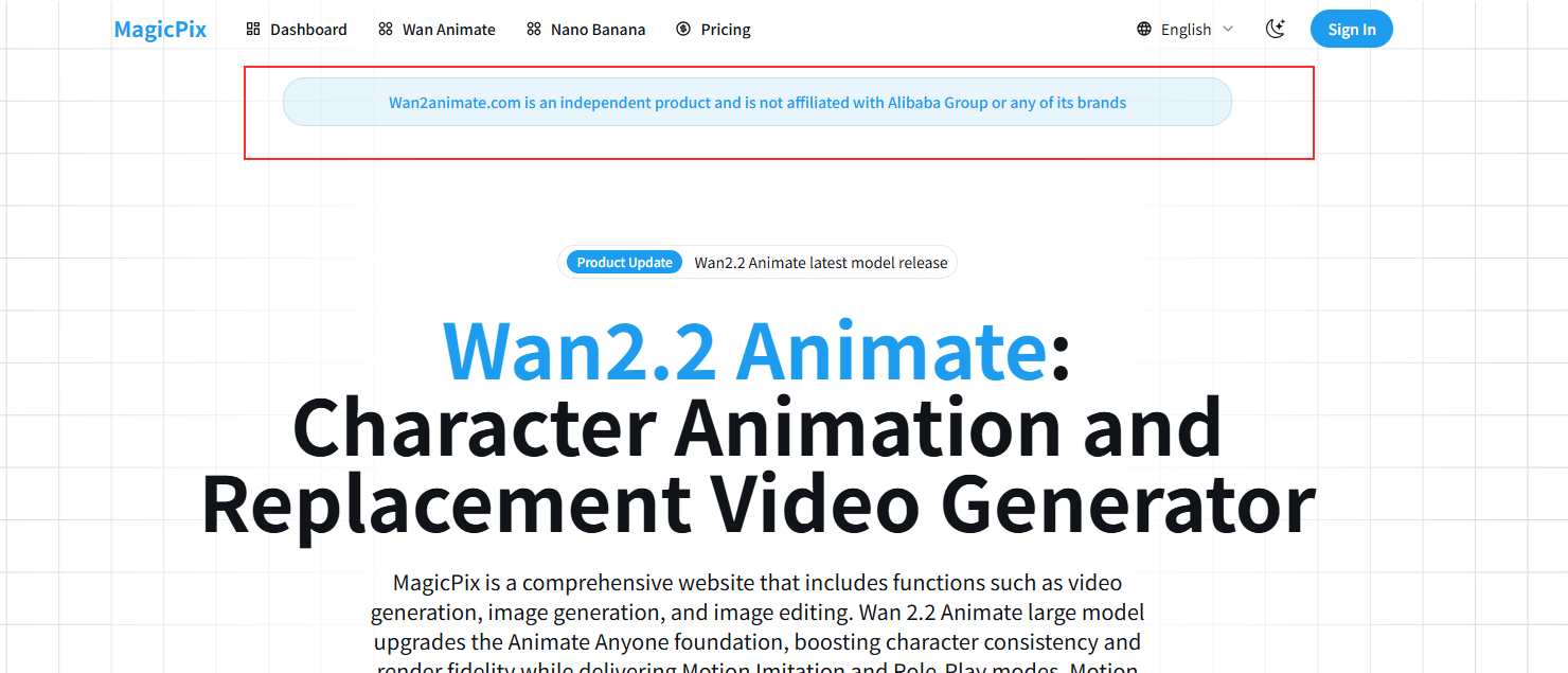 Wan2.2 Animate gallery image