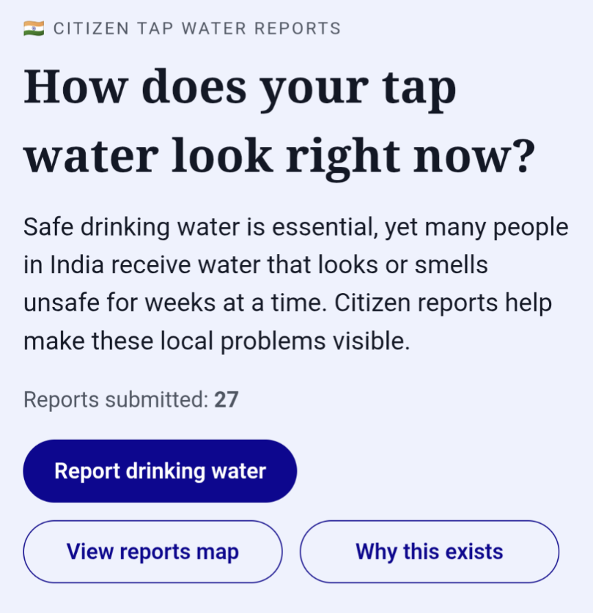 Citizen Water Signal - Public Launch - Product Hunt launch logo and brand identity