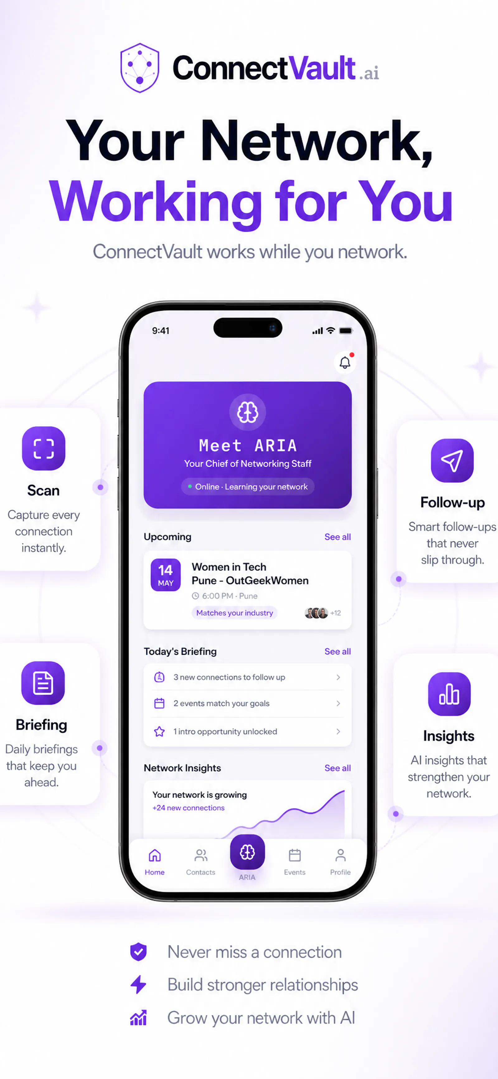 ConnectVault.ai screenshot 2