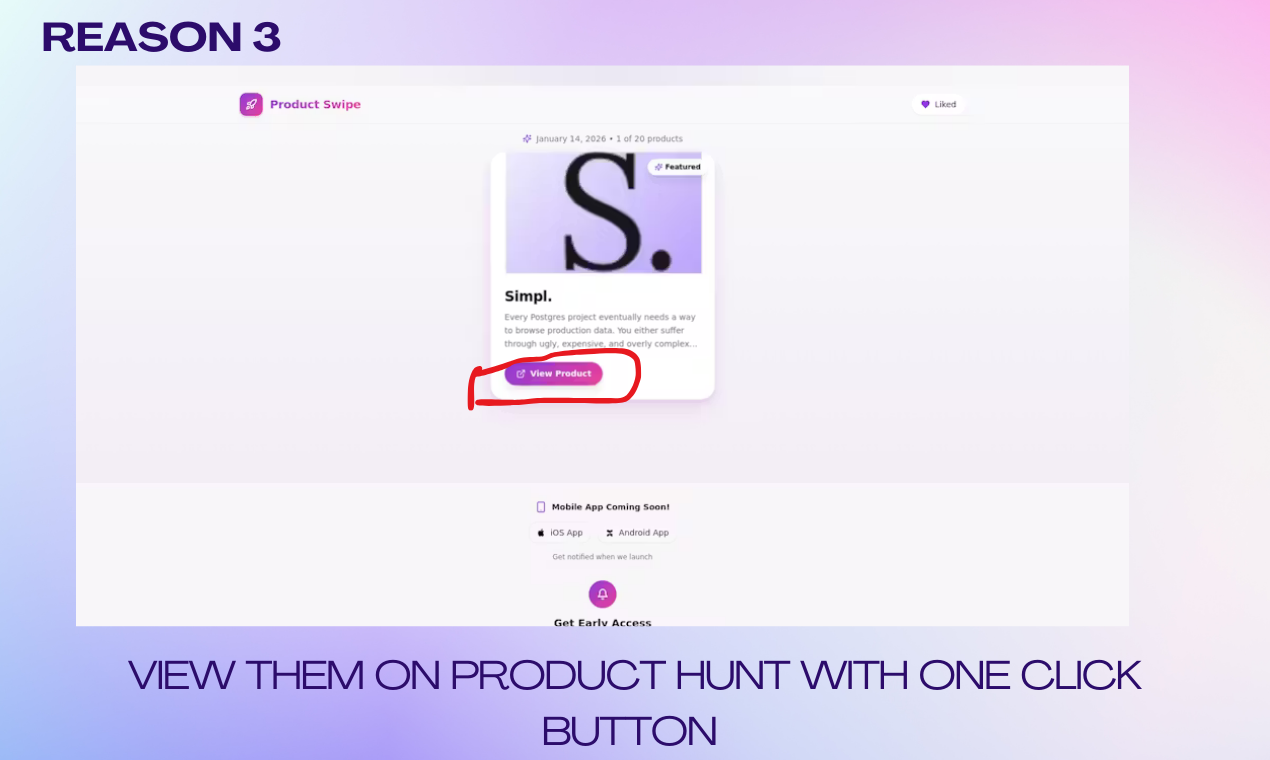 Product Swipe gallery image