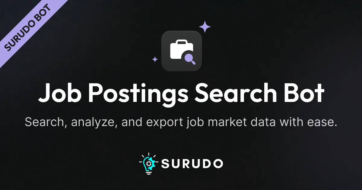 Job Postings Search Bot