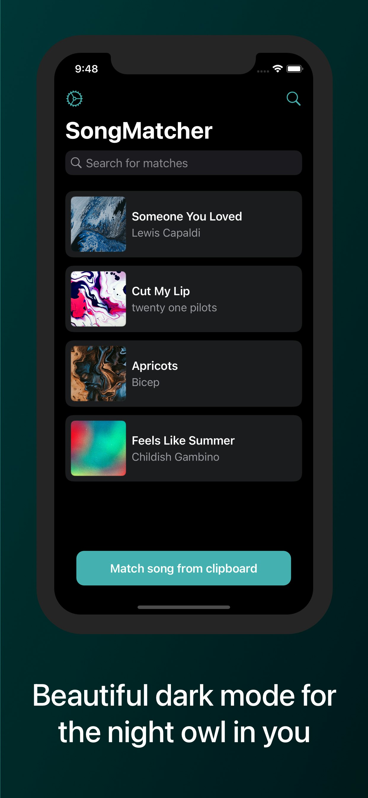 SongMatcher gallery image