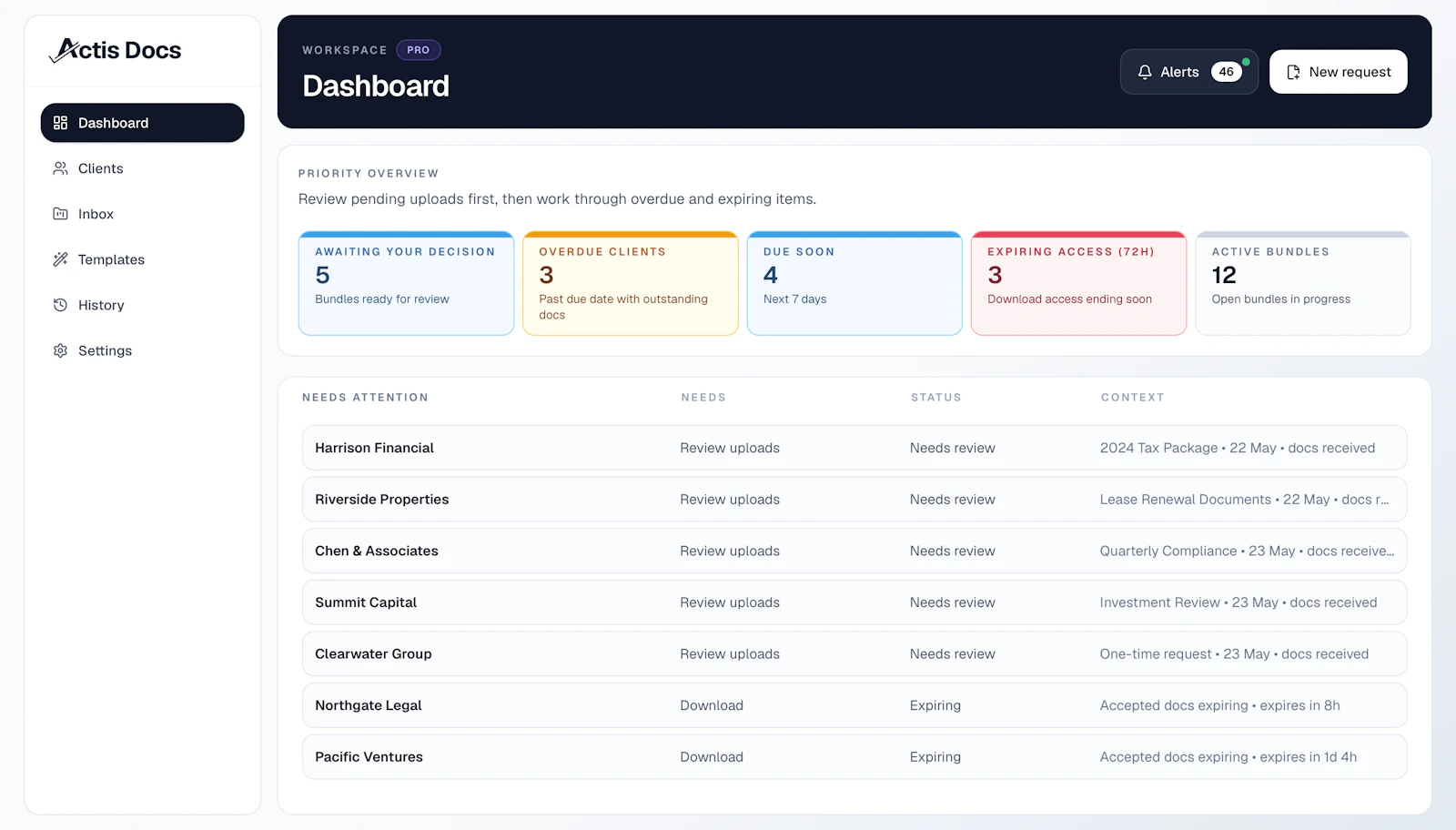 Actis Docs screenshot 1