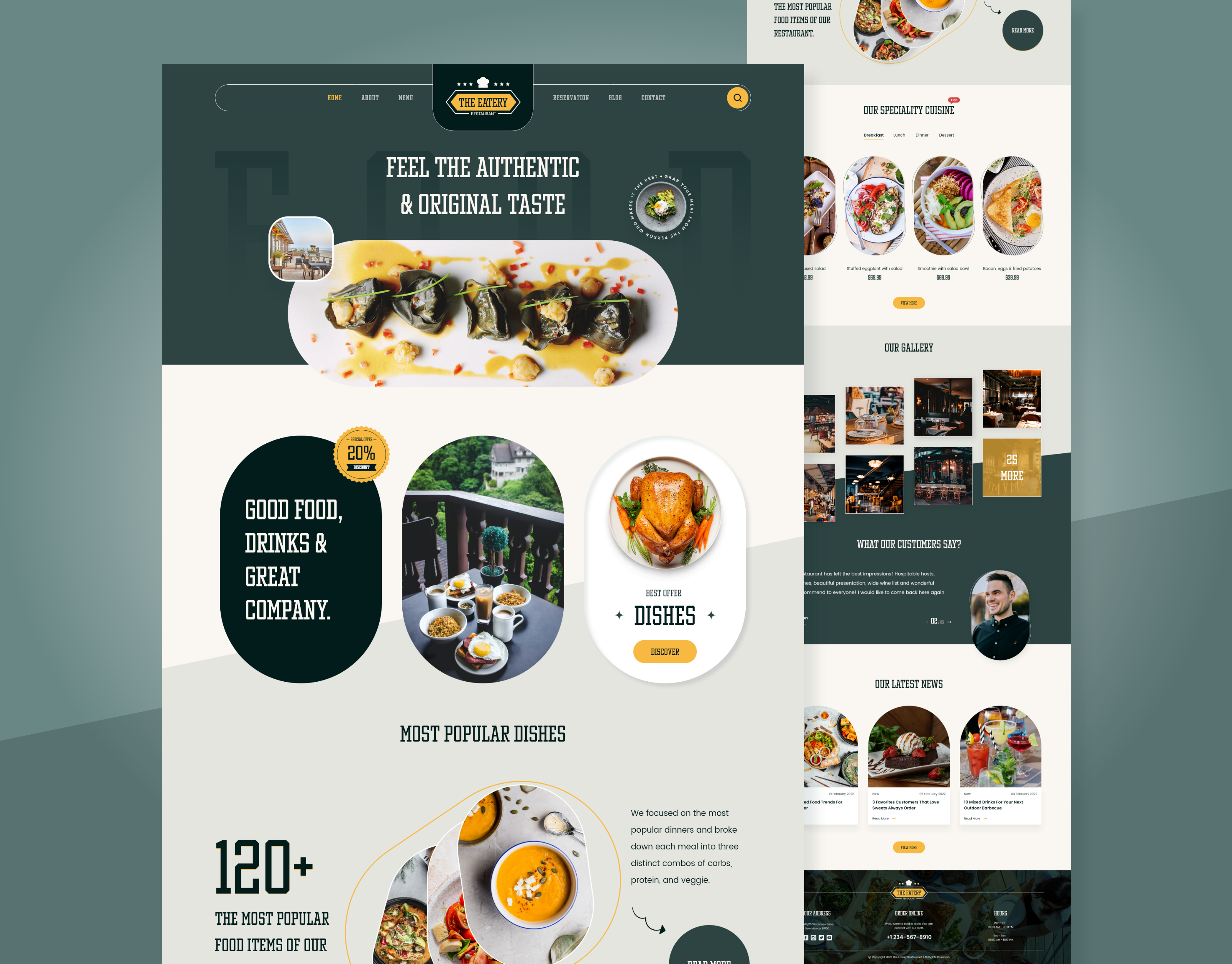 Restaurant - Web Template
