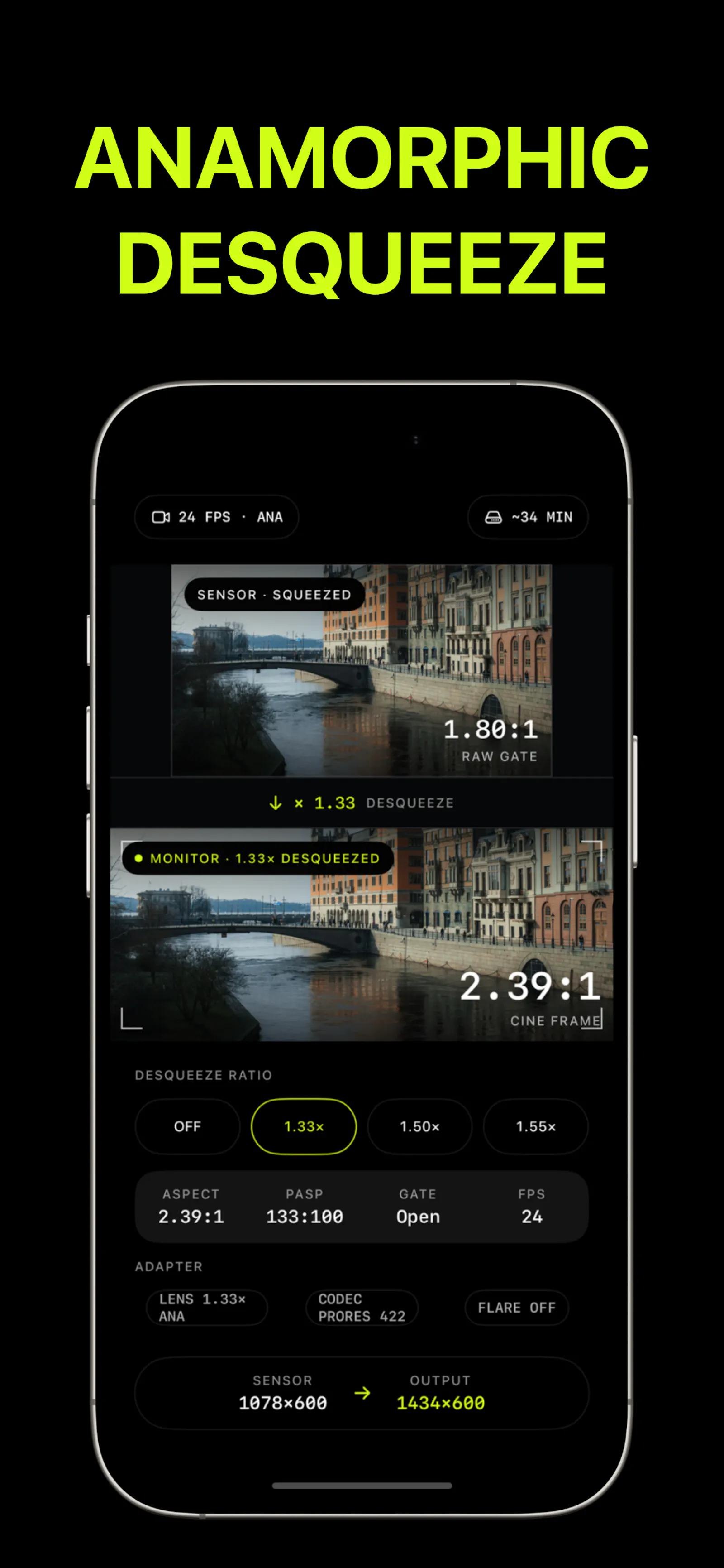Log Cam: RAW 4K Video Camera screenshot 3