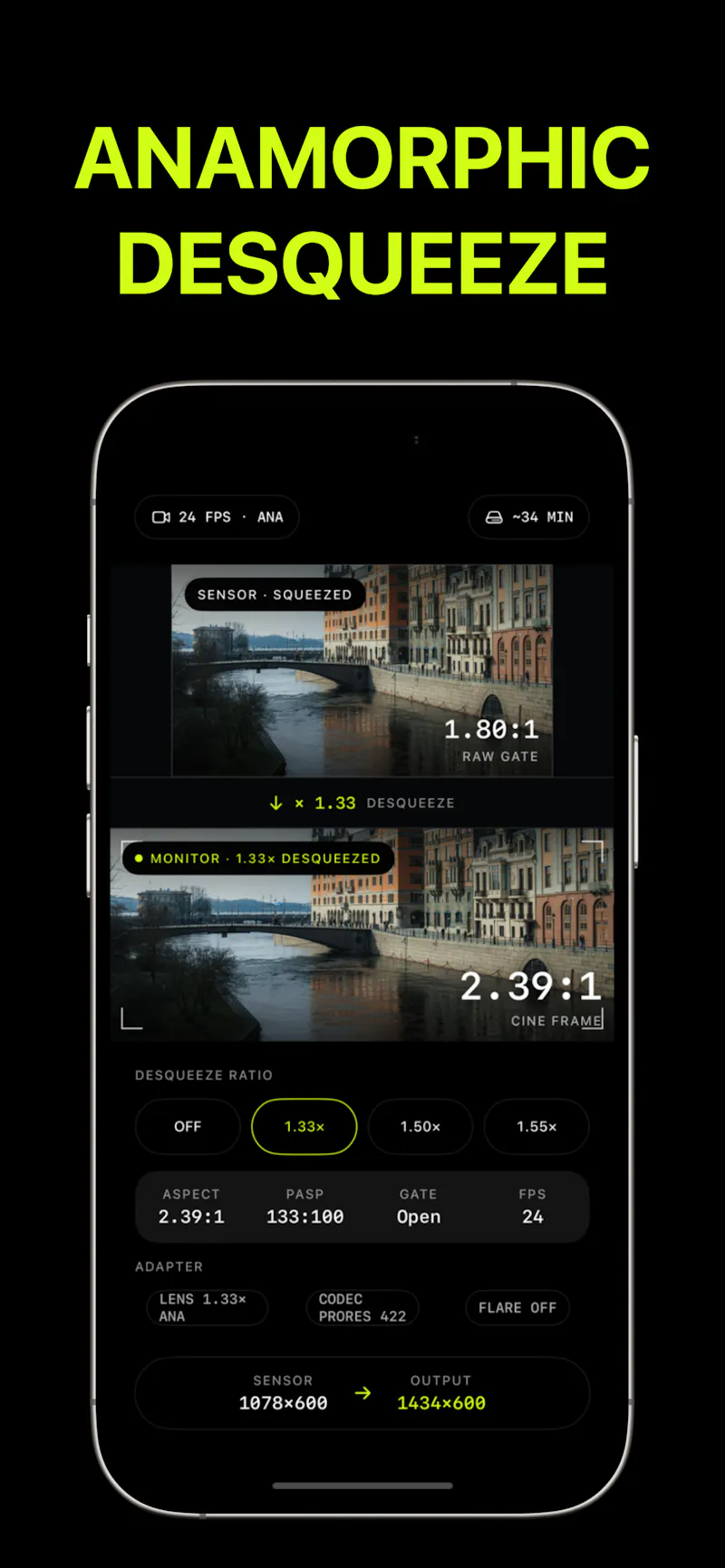 Log Cam: RAW 4K Video Camera screenshot 3