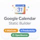 Static Google Calendar