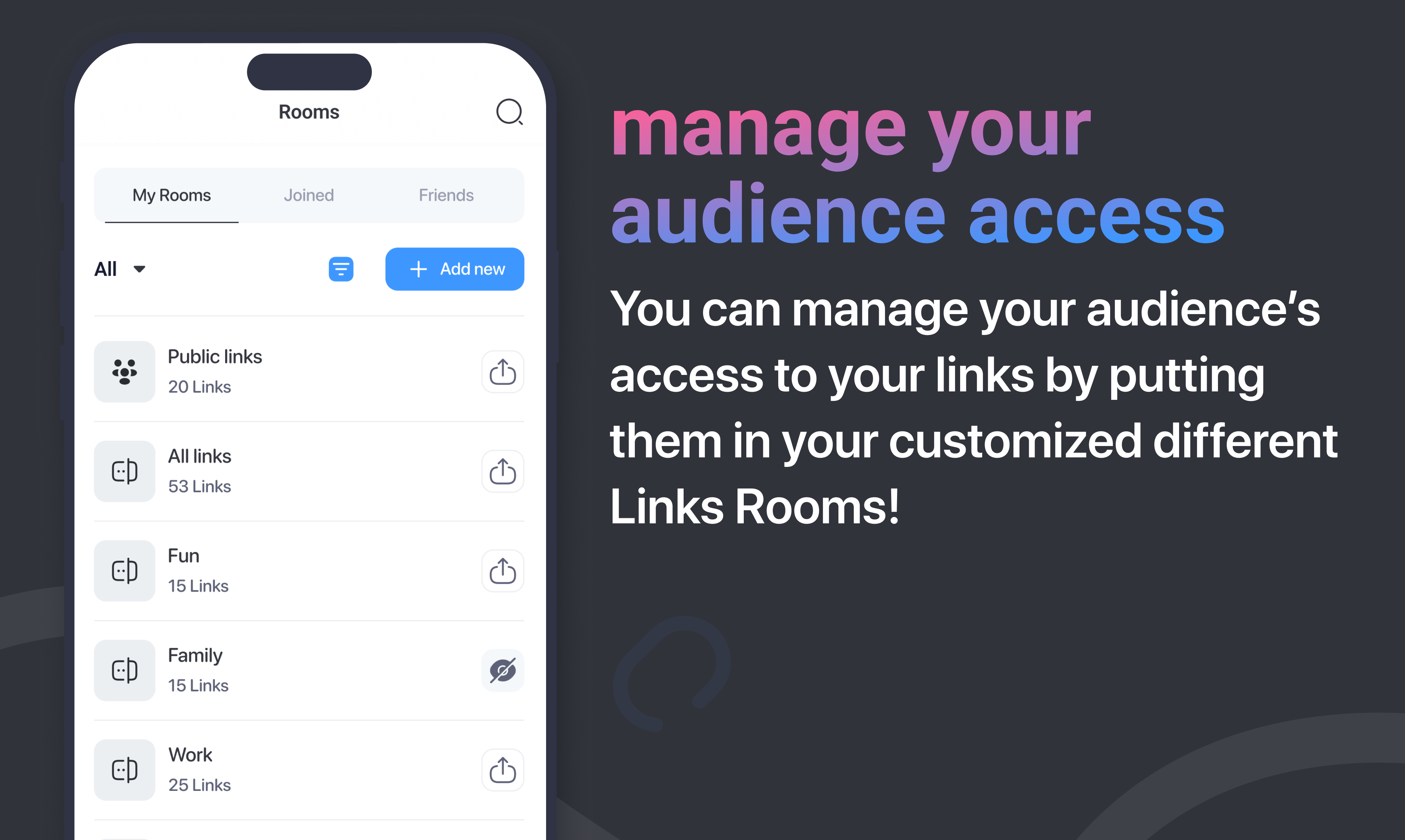 LinksRoom screenshot 2