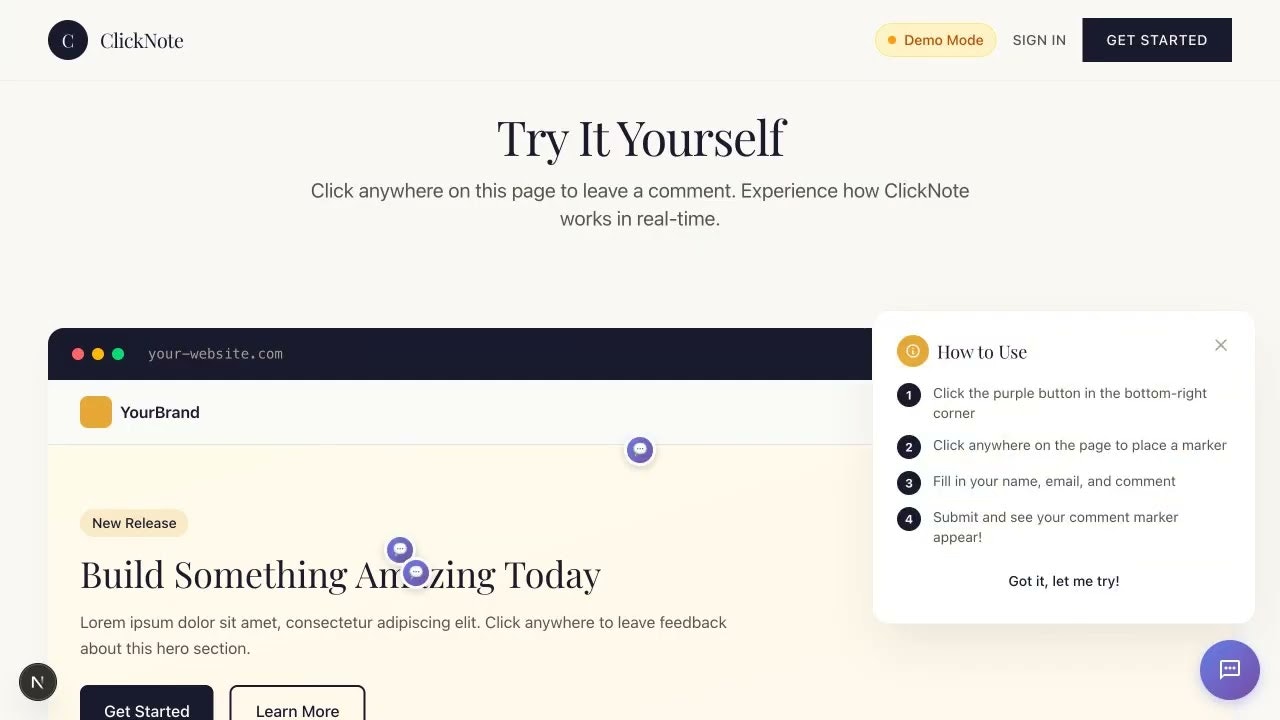 ClickNote gallery image