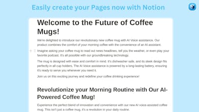 Notionfy Landing Page Builder gallery image