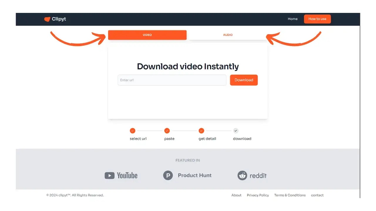 ดาวน์โหลดวิดีโอ YouTube ออนไลน์ - ดาวน์โหลดเสียง/วิดีโอฟรี media 1