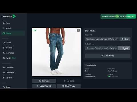 CostumePlay AI gallery image