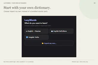 LazyWords gallery image