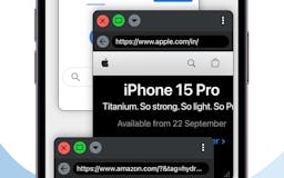 Multiwindows Browser for iOS media 2