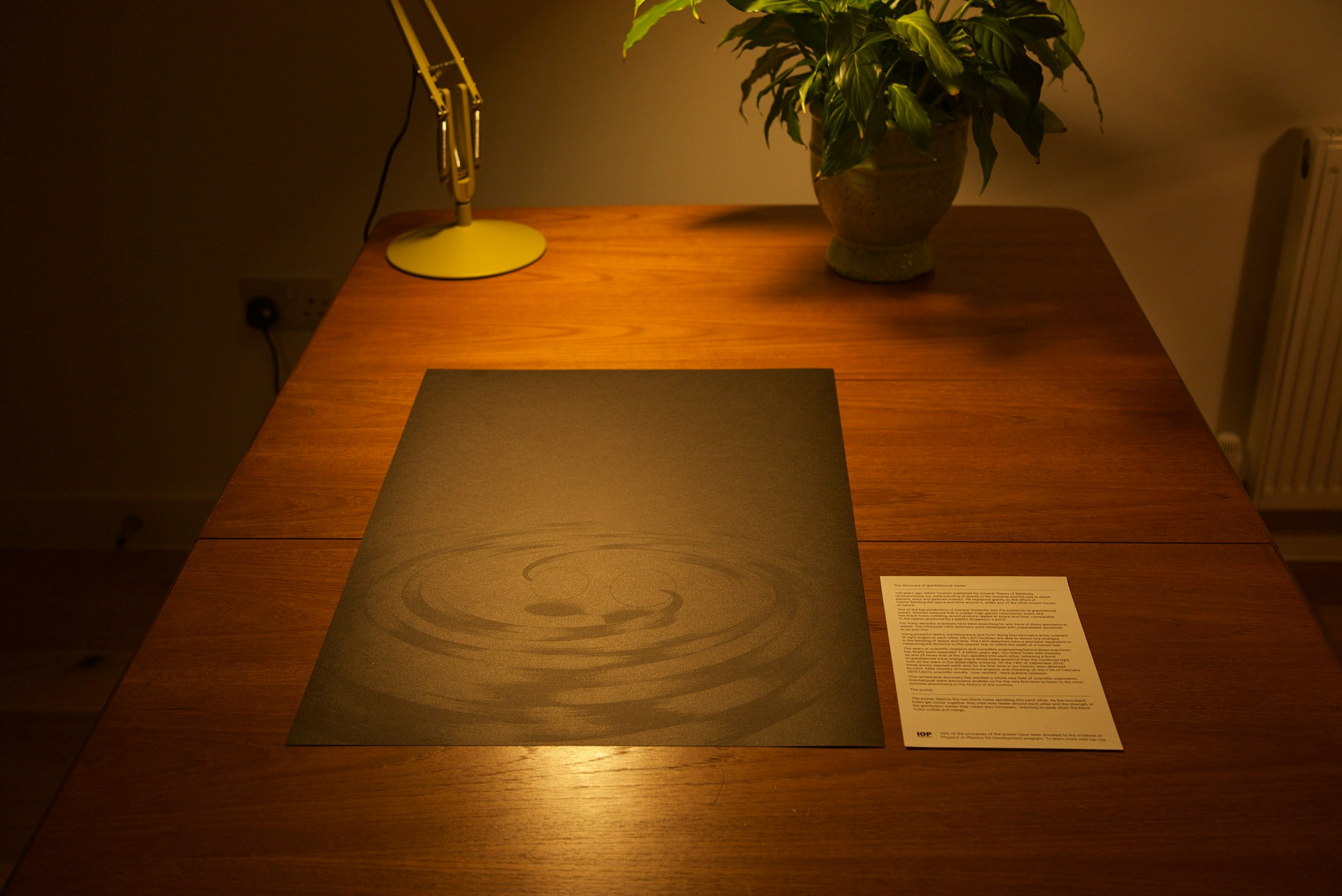 The Gravitational Waves Anniversary Poster gallery image