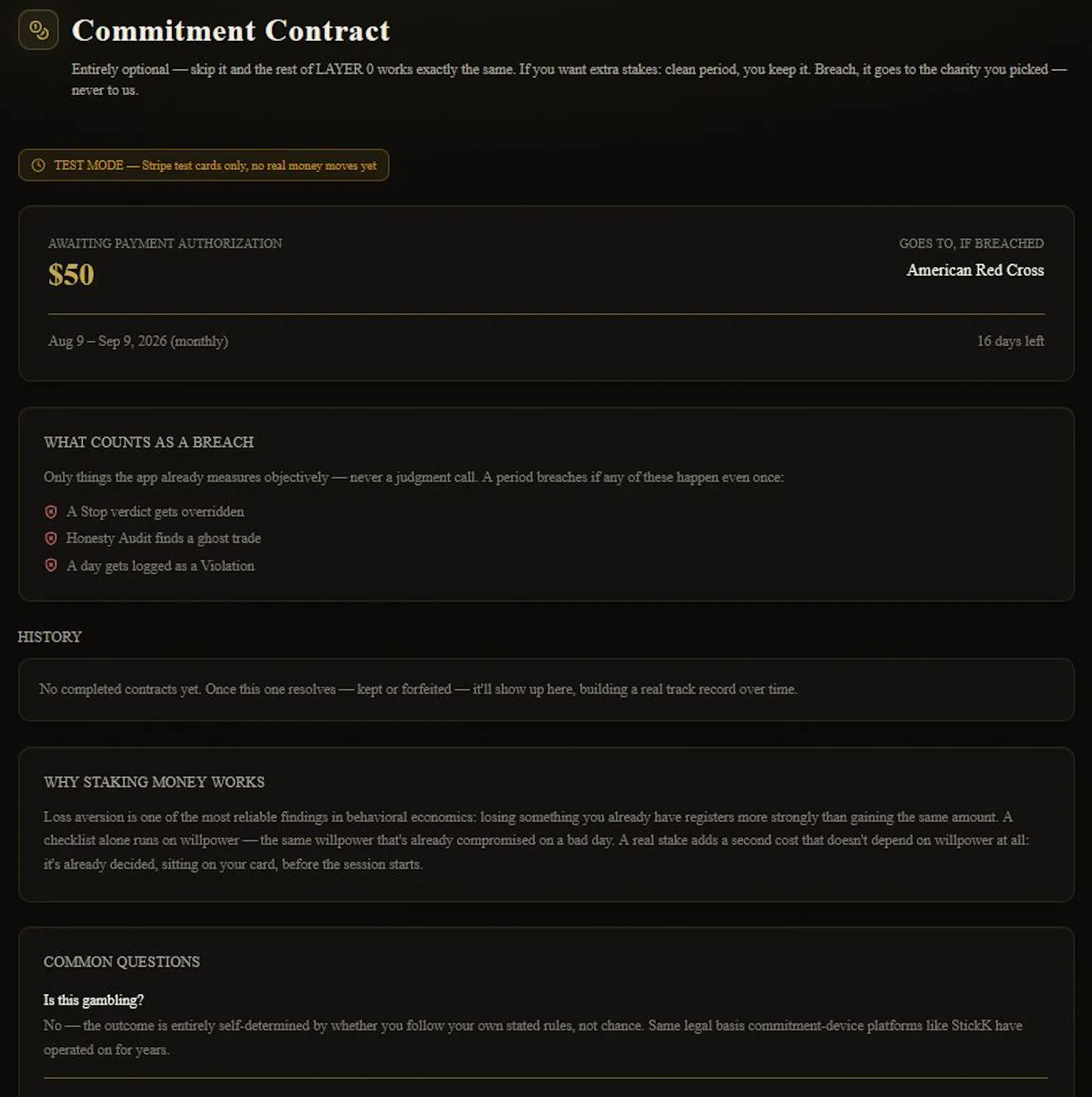 LAYER 0 — Trading Decision Firewall screenshot 5