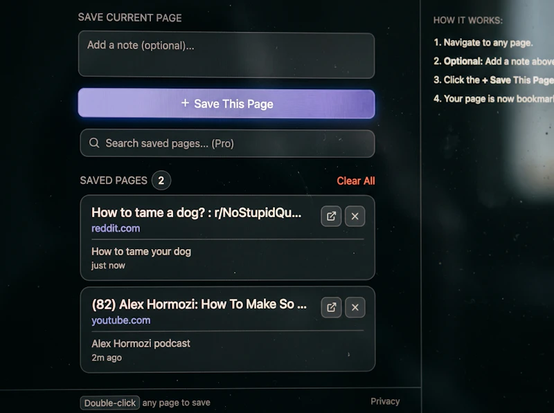 QuickKeep screenshot 2