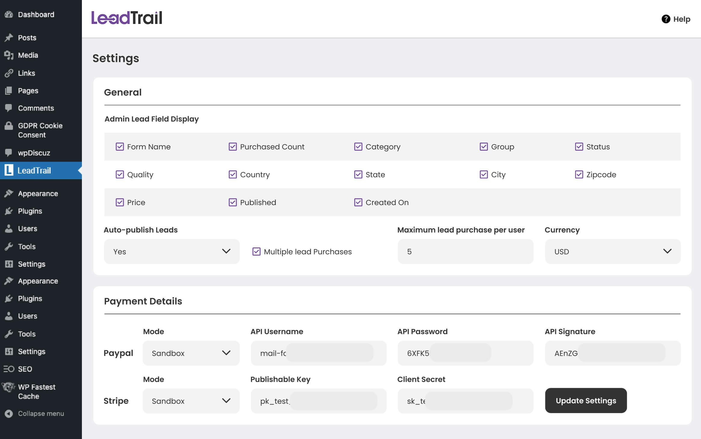 Media Leadtrail - Plugin WordPress untuk menjual petunjuk 11