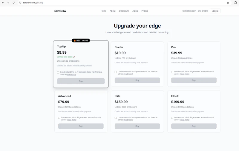 SorsNow screenshot 7