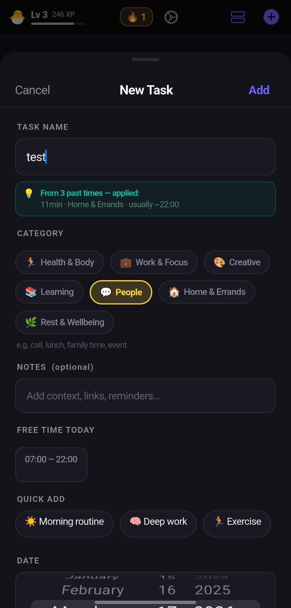Chronae - Smart momemtum To-Do gallery image