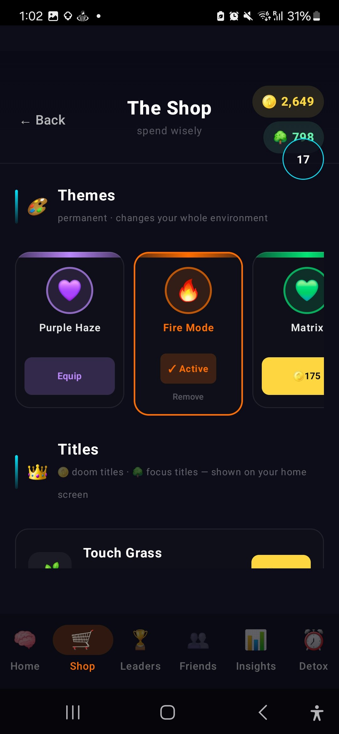 Reelax - Scroll tracker gallery image