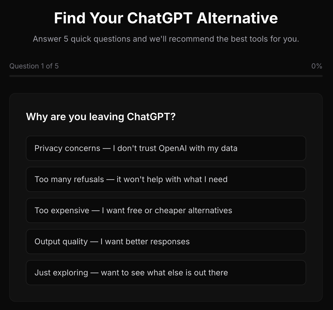 QuitGPT gallery image