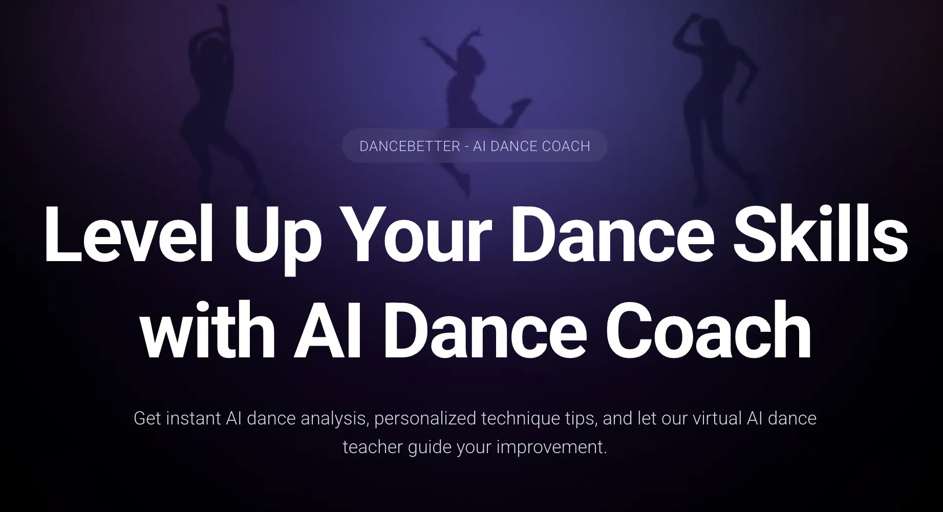 DanceBetter 제품 배너