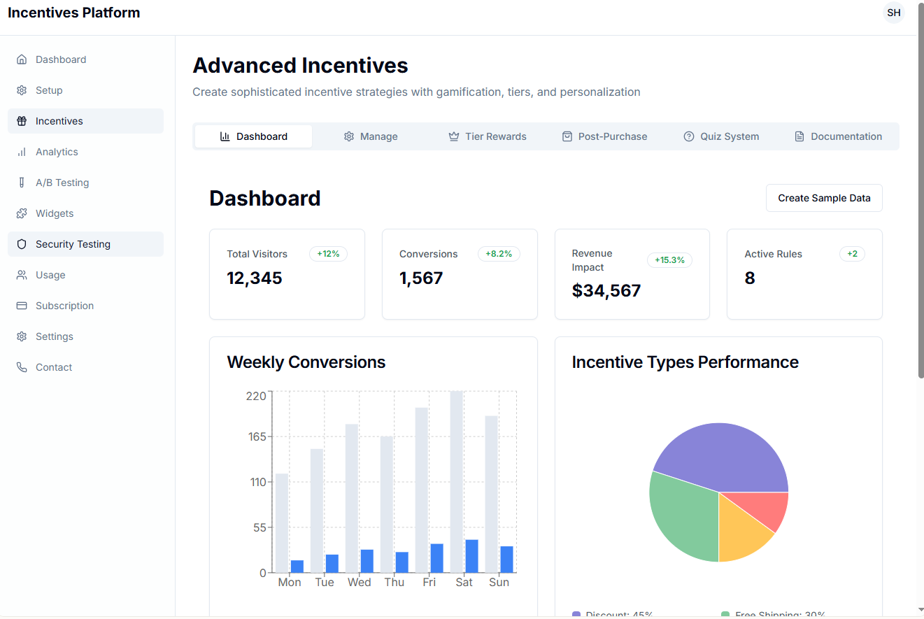 Incentive Generator gallery image