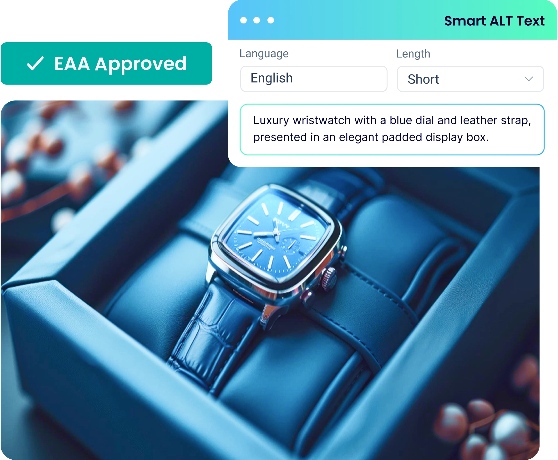 Alt text generator AI - Screenshot 2 showing product features and functionality